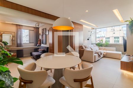 Sala de apartamento para alugar com 1 quarto, 71m² em Paraíso, São Paulo