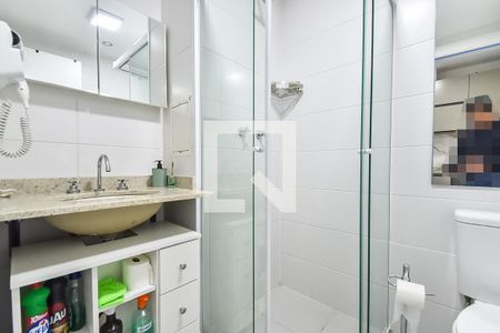 Banheiro de kitnet/studio à venda com 1 quarto, 25m² em Alto do Ipiranga, São Paulo