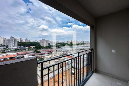 Varanda da Sala de apartamento para alugar com 2 quartos, 47m² em Belenzinho, São Paulo