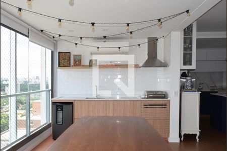 Varanda gourmet de apartamento para alugar com 3 quartos, 124m² em Jardim Paulistano, São Paulo