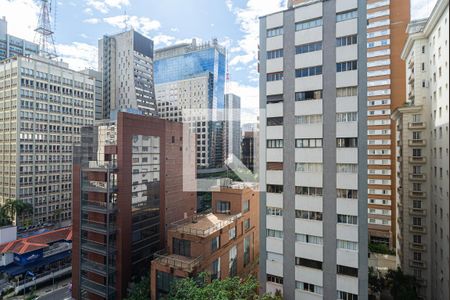Vista do Quarto de kitnet/studio para alugar com 1 quarto, 30m² em Jardim Paulista, São Paulo