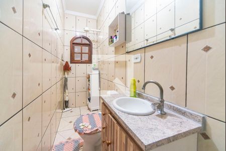 Banheiro de casa à venda com 5 quartos, 300m² em Jardim Santo Alberto, Santo André