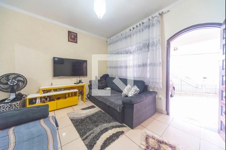 Sala de casa à venda com 5 quartos, 300m² em Jardim Santo Alberto, Santo André
