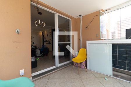 Varanda da Sala de apartamento à venda com 3 quartos, 101m² em Cambuci, São Paulo