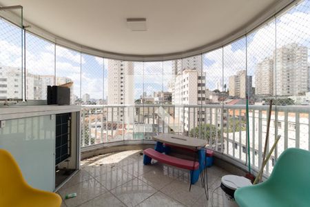 Varanda da Sala de apartamento à venda com 3 quartos, 101m² em Cambuci, São Paulo