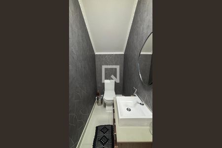 Lavabo de casa à venda com 3 quartos, 208m² em Vila Valparaíso, Santo André