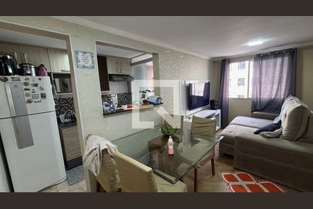 Sala - Sala de Jantar  de apartamento à venda com 2 quartos, 49m² em Parque Sao Vicente, Santo André