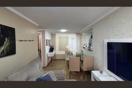 Sala - Sala de Jantar  de apartamento à venda com 2 quartos, 49m² em Parque Sao Vicente, Santo André
