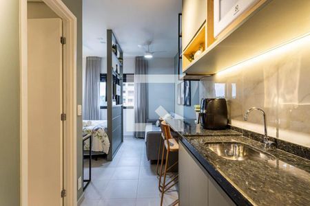 Studio de kitnet/studio para alugar com 1 quarto, 25m² em Vila Olímpia, São Paulo