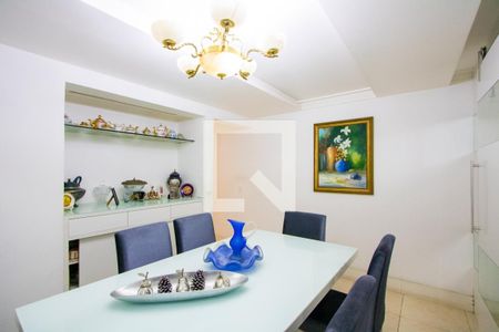 Sala de jantar de casa à venda com 5 quartos, 360m² em Campestre, Santo André