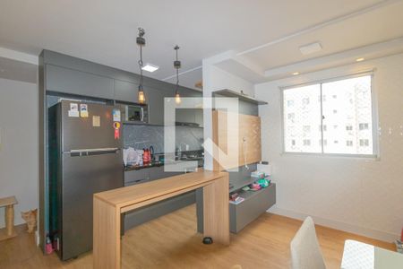 Sala/Cozinha de apartamento à venda com 2 quartos, 51m² em Mato Grande, Canoas