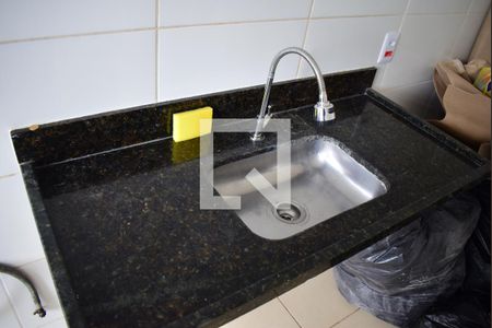 Cozinha de apartamento para alugar com 2 quartos, 50m² em Residencial das Americas, Ribeirão Preto