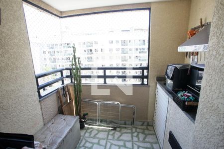 Varanda da Sala de apartamento à venda com 2 quartos, 55m² em Taquara, Rio de Janeiro