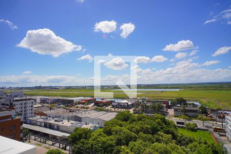 Sala_Vista  de apartamento para alugar com 3 quartos, 66m² em Jardim Lindóia, Porto Alegre