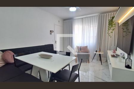 Sala de apartamento à venda com 2 quartos, 56m² em Centro, São Caetano do Sul