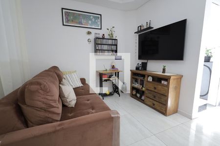 Sala de casa à venda com 2 quartos, 117m² em Vila Camilópolis, Santo André