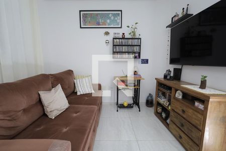 Sala de casa à venda com 2 quartos, 117m² em Vila Camilópolis, Santo André