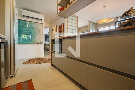 Sala/Cozinha de apartamento para alugar com 1 quarto, 70m² em Jardins, São Paulo