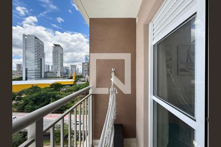 Sacada  de apartamento à venda com 1 quarto, 29m² em Jardim Caravelas, São Paulo