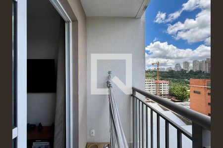 Sacada  de apartamento à venda com 1 quarto, 29m² em Jardim Caravelas, São Paulo