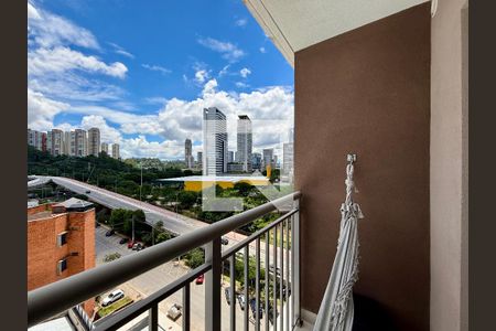 Sacada de apartamento à venda com 1 quarto, 29m² em Jardim Caravelas, São Paulo