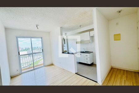 Sala de apartamento para alugar com 2 quartos, 48m² em Vila Mogilar, Mogi das Cruzes