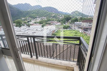 Varanda da Sala de apartamento para alugar com 2 quartos, 68m² em Freguesia (jacarepaguá), Rio de Janeiro