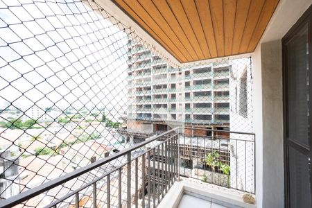 Varanda da Sala de apartamento à venda com 3 quartos, 123m² em Mirandópolis, São Paulo