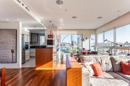 Sala de apartamento à venda com 2 quartos, 94m² em Petrópolis, Porto Alegre