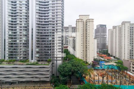 Sala - Vista de apartamento à venda com 3 quartos, 125m² em Brooklin, São Paulo