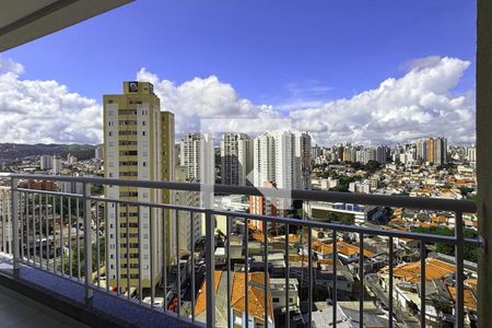 Sacada Sala e Quarto 1  de apartamento para alugar com 2 quartos, 56m² em Baeta Neves, São Bernardo do Campo