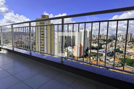 Sacada Sala e Quarto 1  de apartamento para alugar com 2 quartos, 56m² em Baeta Neves, São Bernardo do Campo