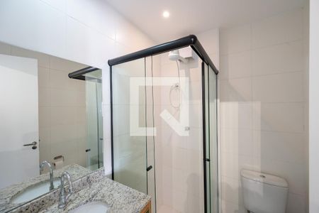 Banheiro Social de kitnet/studio à venda com 1 quarto, 27m² em Vila Clementino, São Paulo