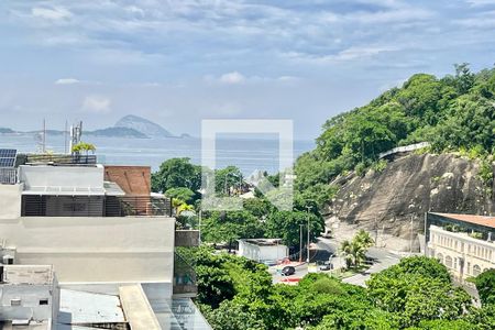 Vista sala  de apartamento à venda com 3 quartos, 98m² em Leblon, Rio de Janeiro
