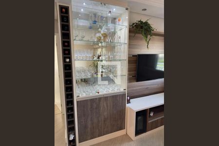 Sala de apartamento à venda com 2 quartos, 76m² em Campestre, Santo André