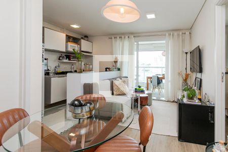 Sala de apartamento para alugar com 1 quarto, 43m² em Campo Belo, São Paulo