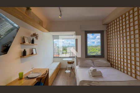 Estúdio de kitnet/studio para alugar com 1 quarto, 19m² em Jardim das Acacias, São Paulo