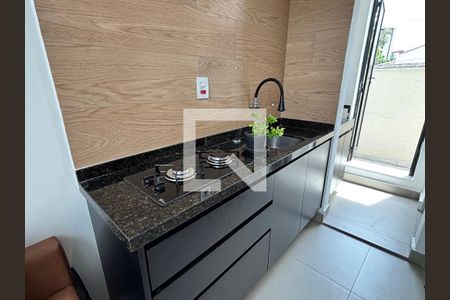 Sala/Cozinha de apartamento para alugar com 1 quarto, 50m² em Mirandópolis, São Paulo