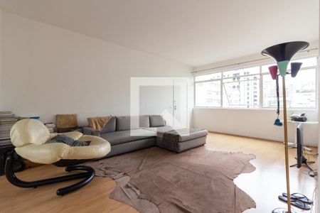 Sala de apartamento à venda com 3 quartos, 122m² em Cerqueira César, São Paulo