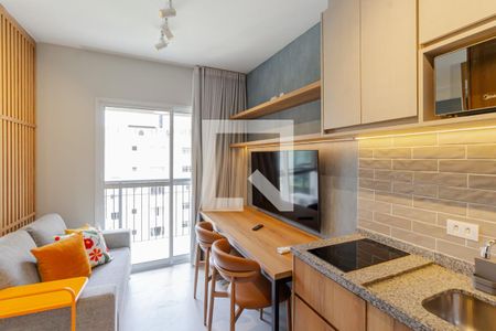 Studio de kitnet/studio para alugar com 1 quarto, 25m² em Vila Olímpia, São Paulo