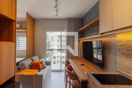Studio de kitnet/studio para alugar com 1 quarto, 25m² em Vila Olímpia, São Paulo