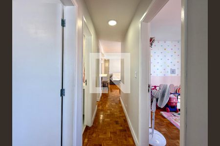 Corredor Quartos  de apartamento à venda com 3 quartos, 73m² em Jardim das Acacias, São Paulo