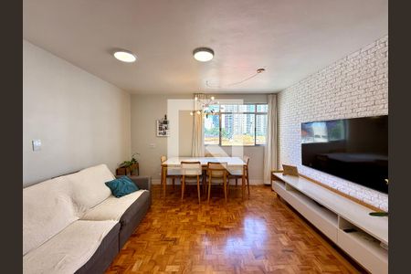 Sala de apartamento à venda com 3 quartos, 73m² em Jardim das Acacias, São Paulo