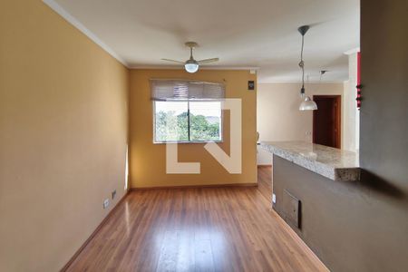 Sala de apartamento à venda com 3 quartos, 77m² em Jardim Pacaembu, Campinas
