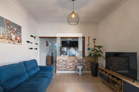 Sala de casa para alugar com 2 quartos, 130m² em Nova Mirim, Praia Grande
