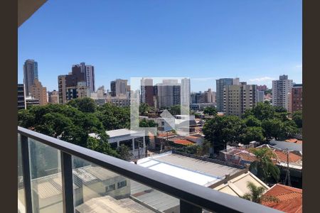 VISTA DA SACADA de apartamento para alugar com 1 quarto, 50m² em Cambuí, Campinas