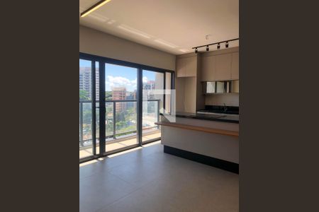 SALA de apartamento para alugar com 1 quarto, 50m² em Cambuí, Campinas