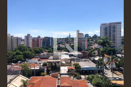 VISTA DA SACADA de apartamento para alugar com 1 quarto, 50m² em Cambuí, Campinas