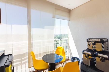 Varanda gourmet de apartamento à venda com 3 quartos, 77m² em Vila Pirajussara, Osasco