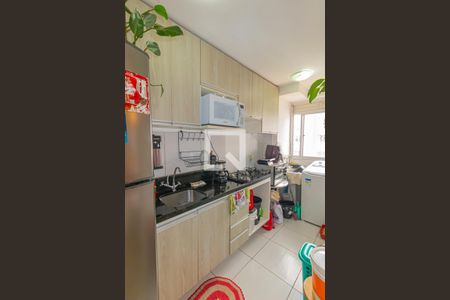 Cozinha e Área de Serviço de apartamento à venda com 2 quartos, 44m² em Estância Velha, Canoas